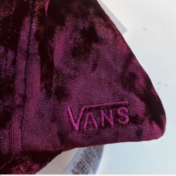 1 Left NWT Vans Velvet Crush Glazier Baseball Cap - Picture 6 of 8